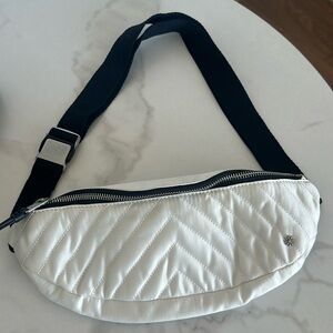 White Athleta Belt Bag